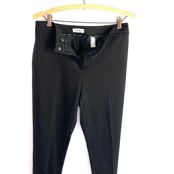 Calvin Klein Low Waist Pinstriped Pants - Picture 4 of 5